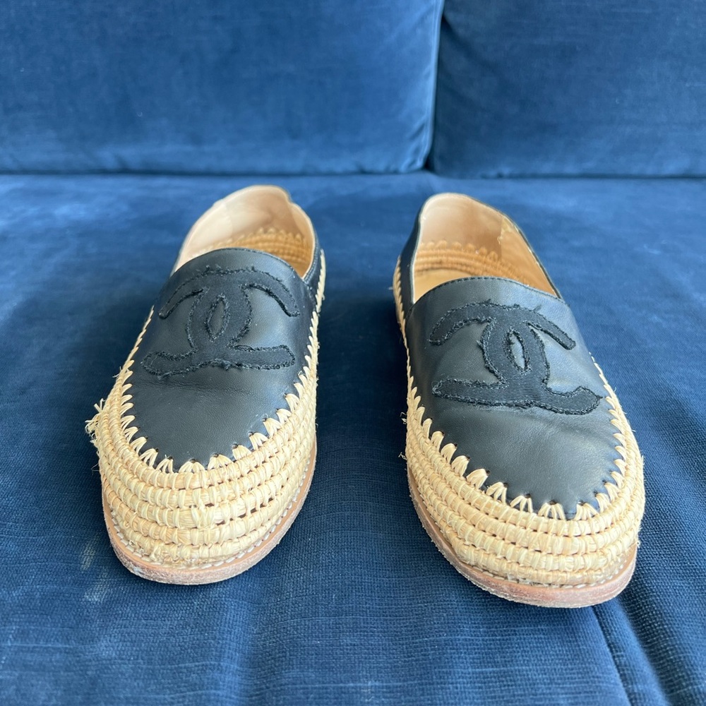Chanel handwoven espadrilles 🌻